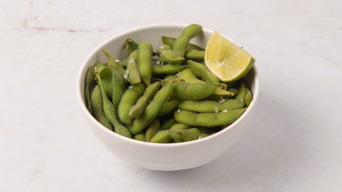Edamame με λάιμ