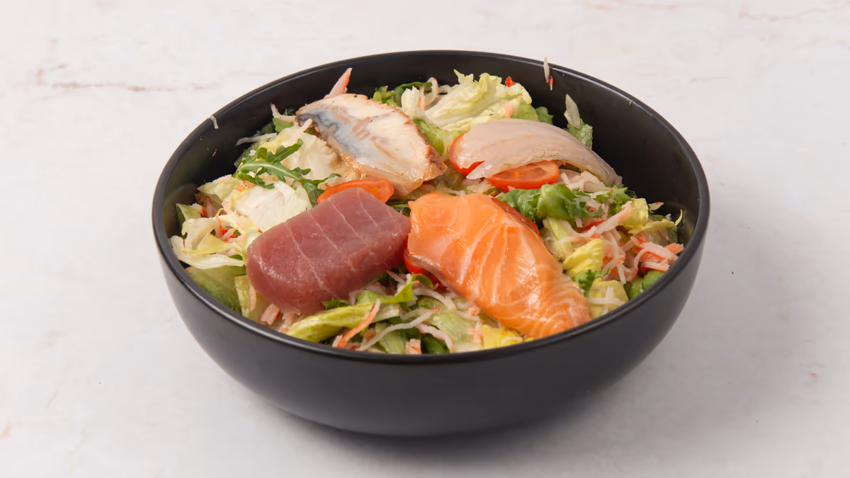 Sashimi salad